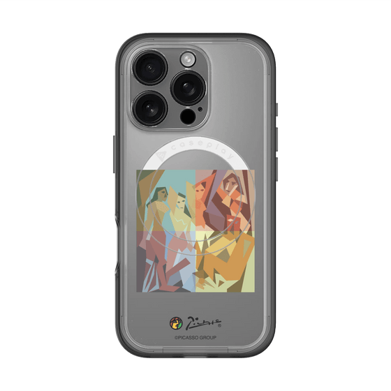 スリムプロテクションプレミアムケース with MagSafe［ PICASSO - Les Demoiselles d'Avignon ］