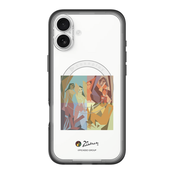 スリムプロテクションプレミアムケース with MagSafe［ PICASSO - Les Demoiselles d'Avignon ］