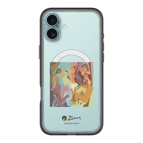 スリムプロテクションプレミアムケース with MagSafe［ PICASSO - Les Demoiselles d'Avignon ］