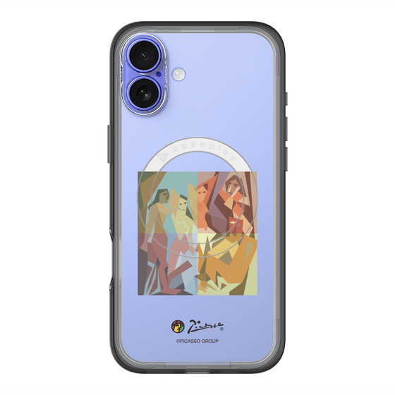 スリムプロテクションプレミアムケース with MagSafe［ PICASSO - Les Demoiselles d'Avignon ］