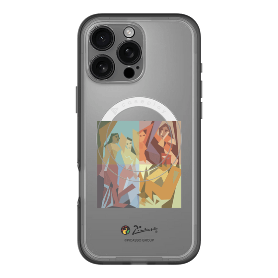 スリムプロテクションプレミアムケース with MagSafe［ PICASSO - Les Demoiselles d'Avignon ］