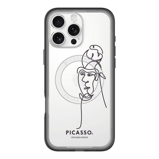 スリムプロテクションプレミアムケース with MagSafe［ PICASSO - Self-Portrait ］