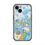 スリムプロテクションプレミアムケース with MagSafe［ ぷくぷくあわわちゃん - レインボー ］