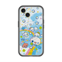 スリムプロテクションプレミアムケース with MagSafe［ ぷくぷくあわわちゃん - レインボー ］