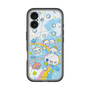 スリムプロテクションプレミアムケース with MagSafe［ ぷくぷくあわわちゃん - レインボー ］