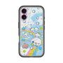 スリムプロテクションプレミアムケース with MagSafe［ ぷくぷくあわわちゃん - レインボー ］