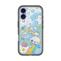 スリムプロテクションプレミアムケース with MagSafe［ ぷくぷくあわわちゃん - レインボー ］