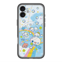 スリムプロテクションプレミアムケース with MagSafe［ ぷくぷくあわわちゃん - レインボー ］
