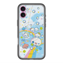 スリムプロテクションプレミアムケース with MagSafe［ ぷくぷくあわわちゃん - レインボー ］