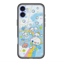 スリムプロテクションプレミアムケース with MagSafe［ ぷくぷくあわわちゃん - レインボー ］