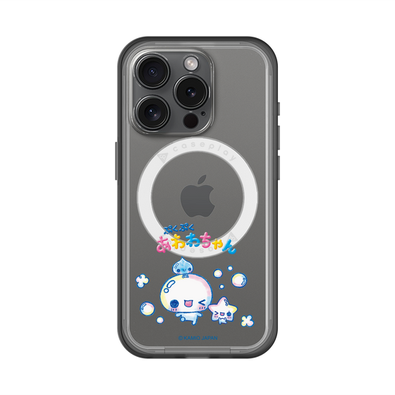 スリムプロテクションプレミアムケース with MagSafe［ ぷくぷくあわわちゃん - 仲良し ］