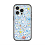 スリムプロテクションプレミアムケース with MagSafe［ ぷくぷくあわわちゃん - 総柄 ］