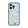 スリムプロテクションプレミアムケース with MagSafe［ ぷくぷくあわわちゃん - 総柄 ］