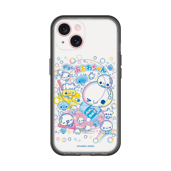 スリムプロテクションプレミアムケース with MagSafe［ ぷくぷくあわわちゃん - あわあわ ］
