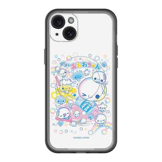 スリムプロテクションプレミアムケース with MagSafe［ ぷくぷくあわわちゃん - あわあわ ］