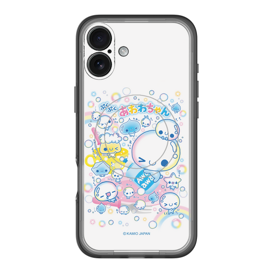 スリムプロテクションプレミアムケース with MagSafe［ ぷくぷくあわわちゃん - あわあわ ］