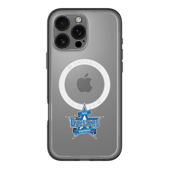 スリムプロテクションプレミアムケース with MagSafe［ 横浜DeNAベイスターズ - プライマリーマーク - クリア ］