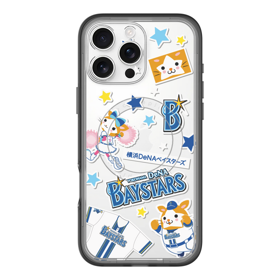 スリムプロテクションプレミアムケース with MagSafe［ 横浜DeNAベイスターズ - ステッカー ］