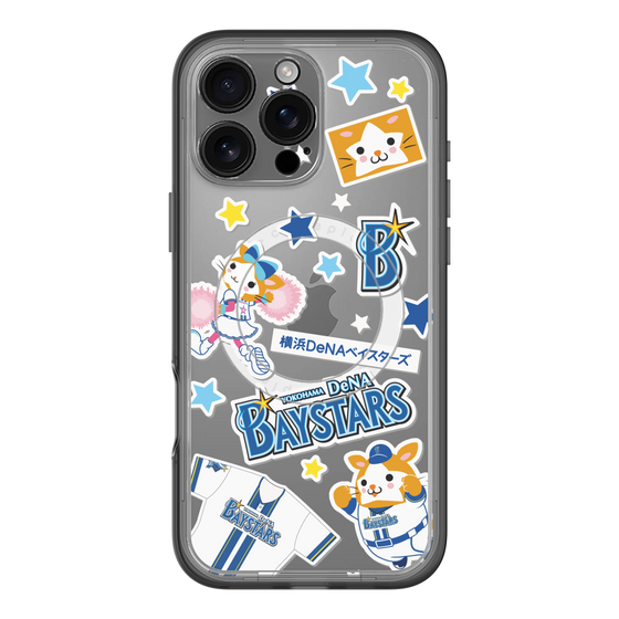 スリムプロテクションプレミアムケース with MagSafe［ 横浜DeNAベイスターズ - ステッカー ］
