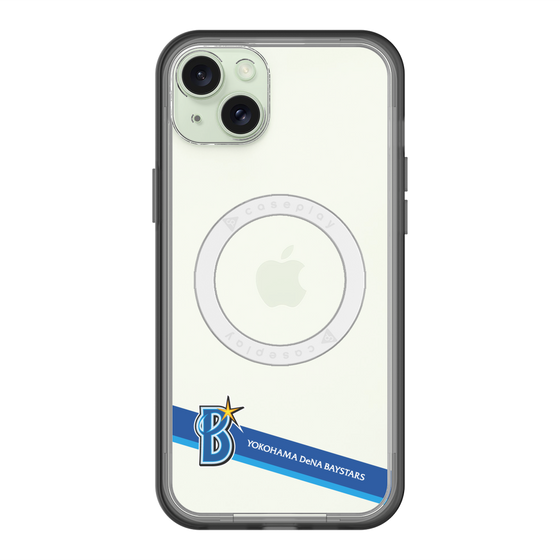 スリムプロテクションプレミアムケース with MagSafe［ 横浜DeNAベイスターズ - ライン ］