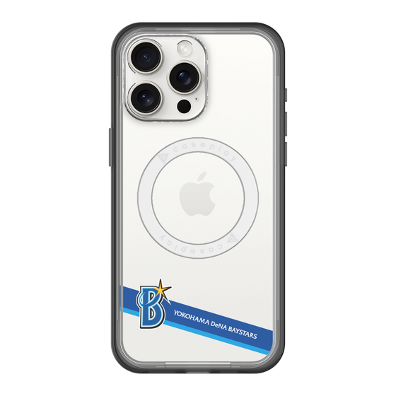 スリムプロテクションプレミアムケース with MagSafe［ 横浜DeNAベイスターズ - ライン ］