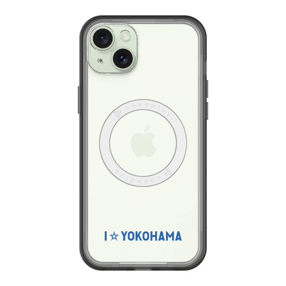 スリムプロテクションプレミアムケース with MagSafe［ 横浜DeNAベイスターズ - I ☆ YOKOHAMA ］
