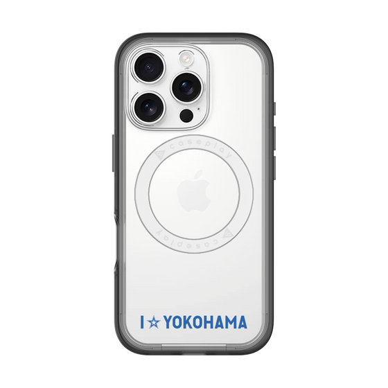 スリムプロテクションプレミアムケース with MagSafe［ 横浜DeNAベイスターズ - I ☆ YOKOHAMA ］
