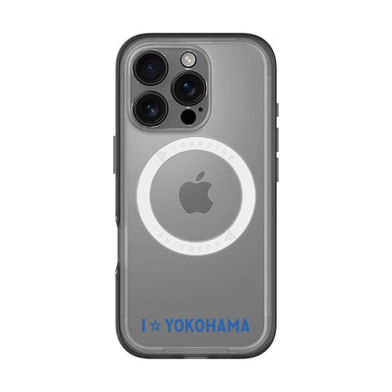 スリムプロテクションプレミアムケース with MagSafe［ 横浜DeNAベイスターズ - I ☆ YOKOHAMA ］