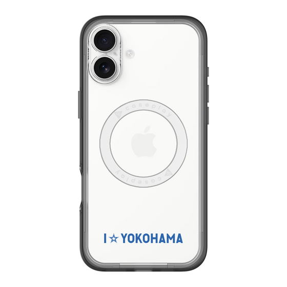 スリムプロテクションプレミアムケース with MagSafe［ 横浜DeNAベイスターズ - I ☆ YOKOHAMA ］