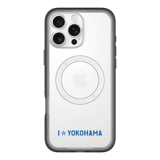 スリムプロテクションプレミアムケース with MagSafe［ 横浜DeNAベイスターズ - I ☆ YOKOHAMA ］