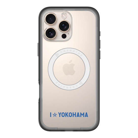 スリムプロテクションプレミアムケース with MagSafe［ 横浜DeNAベイスターズ - I ☆ YOKOHAMA ］