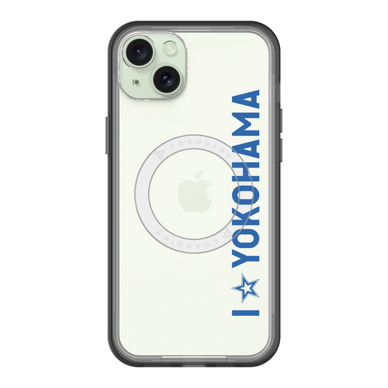 スリムプロテクションプレミアムケース with MagSafe［ 横浜DeNAベイスターズ - I ☆ YOKOHAMA - 縦 ］