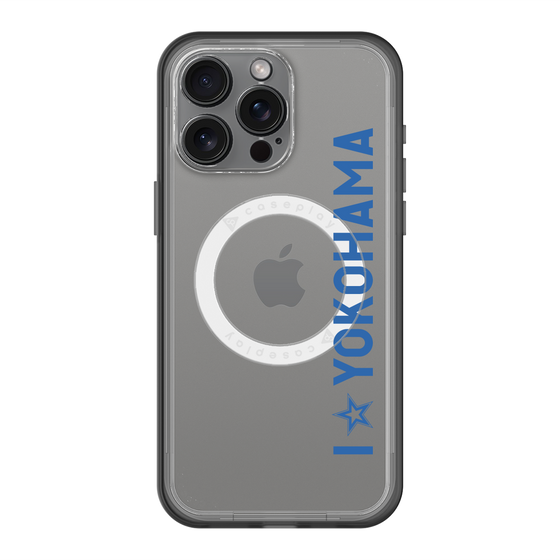 スリムプロテクションプレミアムケース with MagSafe［ 横浜DeNAベイスターズ - I ☆ YOKOHAMA - 縦 ］
