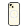 スリムプロテクションプレミアムケース with MagSafe［ LATENCY - Circle logo - Clear ］