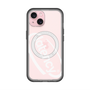 スリムプロテクションプレミアムケース with MagSafe［ LATENCY - Circle logo - Clear ］