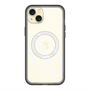 スリムプロテクションプレミアムケース with MagSafe［ LATENCY - Circle logo - Clear ］