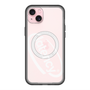 スリムプロテクションプレミアムケース with MagSafe［ LATENCY - Circle logo - Clear ］
