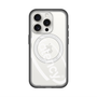 スリムプロテクションプレミアムケース with MagSafe［ LATENCY - Circle logo - Clear ］