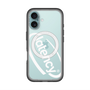 スリムプロテクションプレミアムケース with MagSafe［ LATENCY - Circle logo - Clear ］