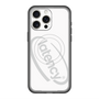 スリムプロテクションプレミアムケース with MagSafe［ LATENCY - Circle logo - White ］