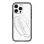 スリムプロテクションプレミアムケース with MagSafe［ LATENCY - Circle logo - White ］