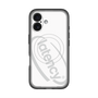 スリムプロテクションプレミアムケース with MagSafe［ LATENCY - Circle logo - White ］