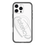 スリムプロテクションプレミアムケース with MagSafe［ LATENCY - Circle logo - White ］