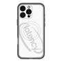 スリムプロテクションプレミアムケース with MagSafe［ LATENCY - Circle logo - White ］