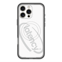 スリムプロテクションプレミアムケース with MagSafe［ LATENCY - Circle logo - White ］