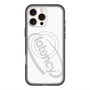 スリムプロテクションプレミアムケース with MagSafe［ LATENCY - Circle logo - White ］