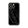 スリムプロテクションプレミアムケース with MagSafe［ LATENCY - Circle logo - Black ］