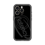 スリムプロテクションプレミアムケース with MagSafe［ LATENCY - Circle logo - Black ］