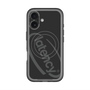スリムプロテクションプレミアムケース with MagSafe［ LATENCY - Circle logo - Black ］
