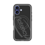 スリムプロテクションプレミアムケース with MagSafe［ LATENCY - Circle logo - Black ］